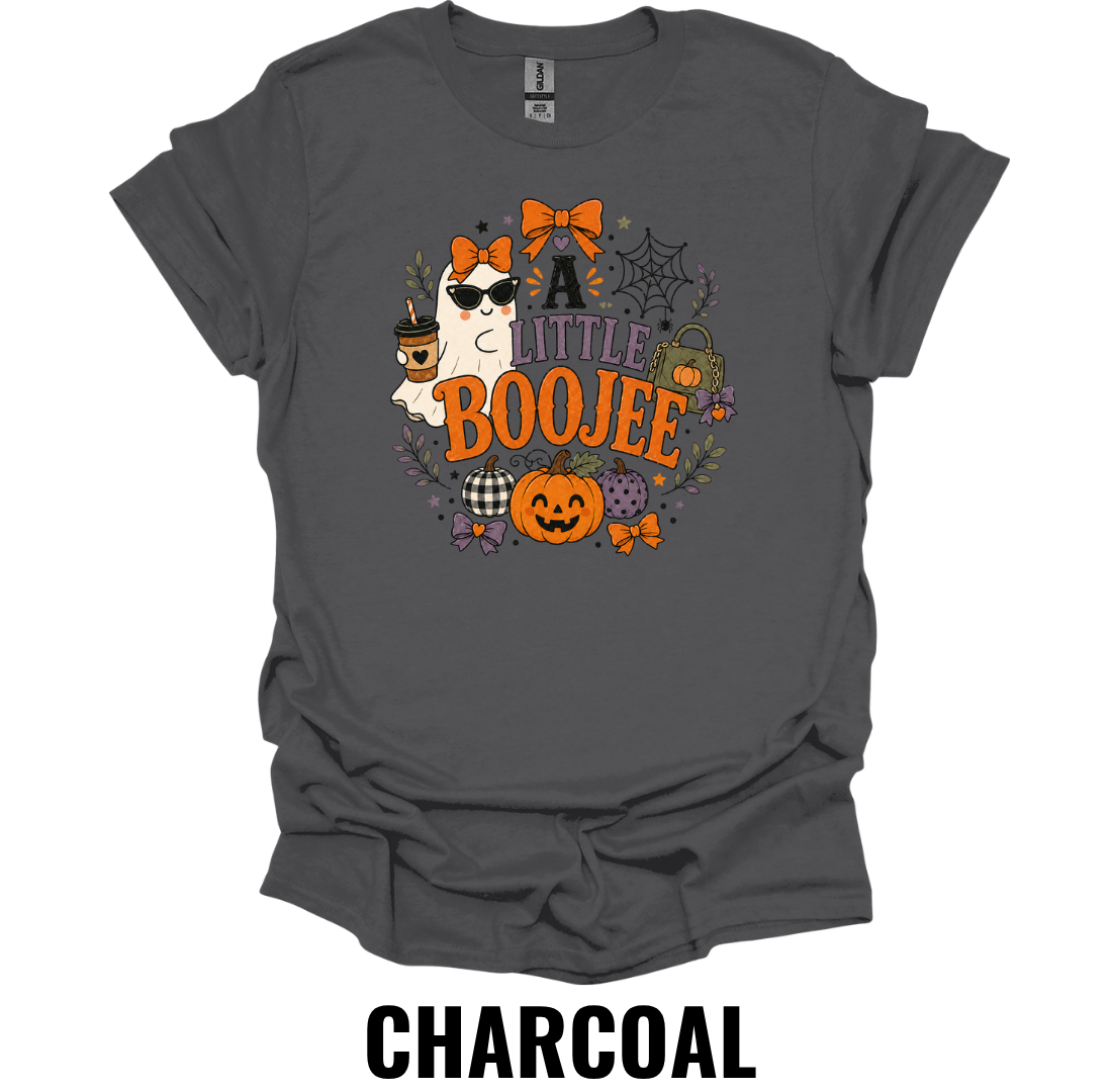 A Little Boojee T-Shirt – Cute Halloween Ghost Tee
