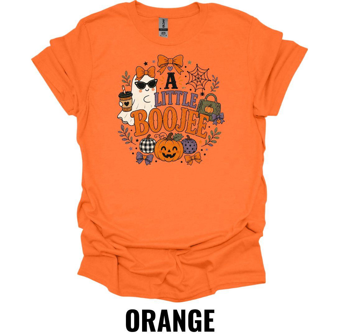A Little Boojee T-Shirt – Cute Halloween Ghost Tee