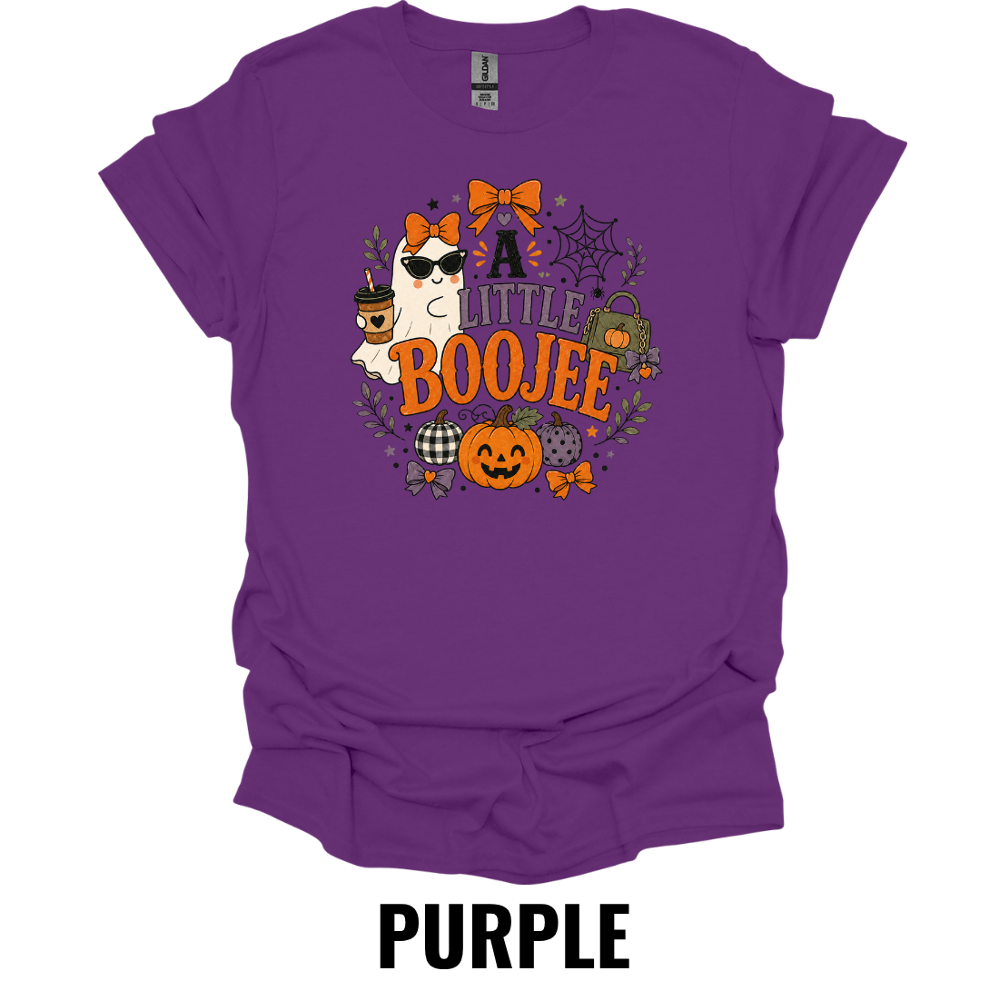 A Little Boojee T-Shirt – Cute Halloween Ghost Tee