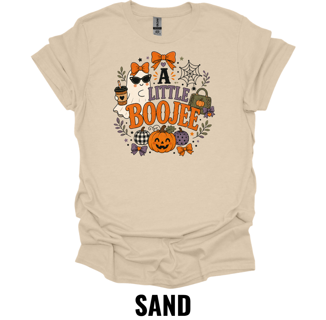 A Little Boojee T-Shirt – Cute Halloween Ghost Tee