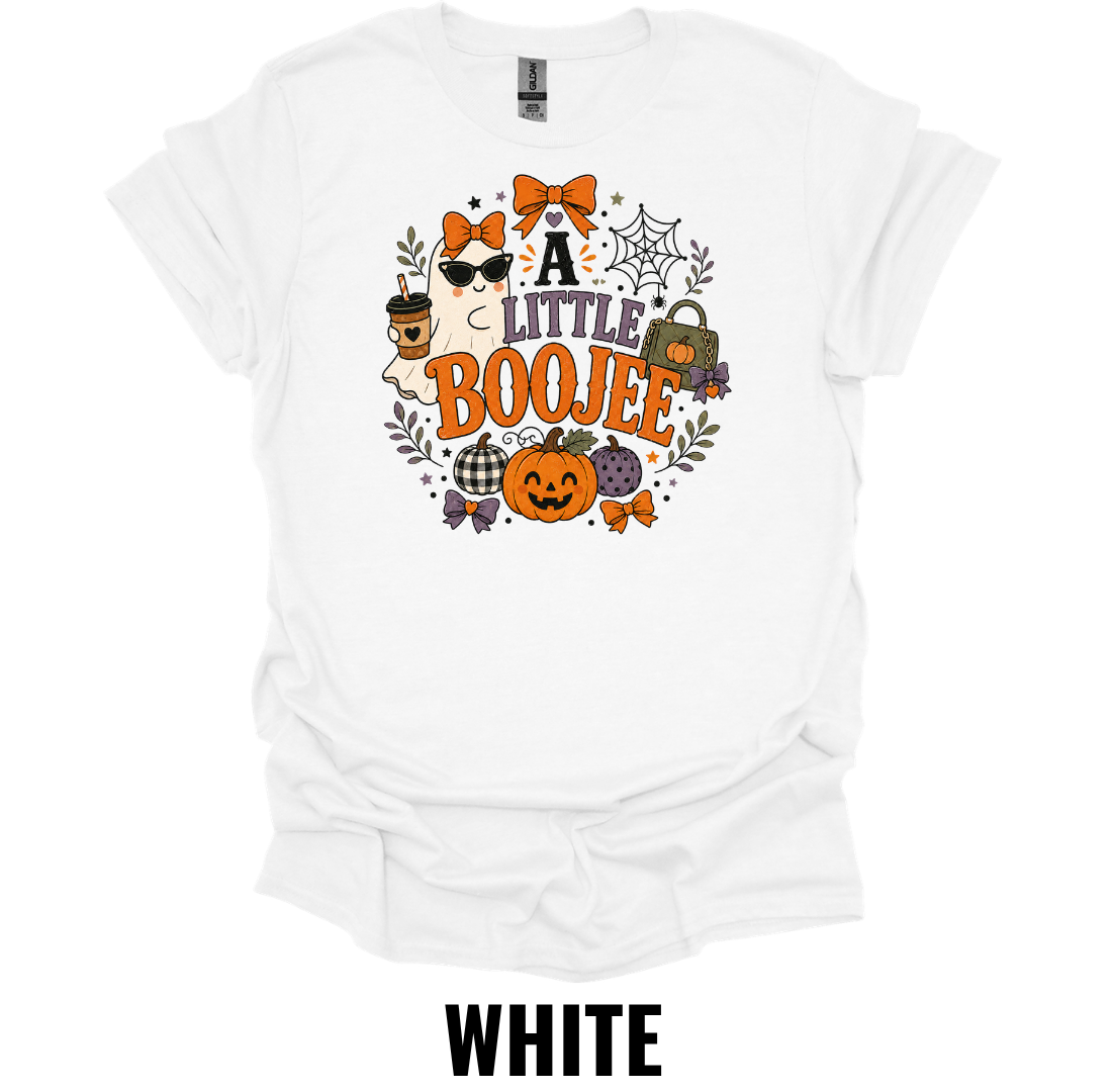 A Little Boojee T-Shirt – Cute Halloween Ghost Tee