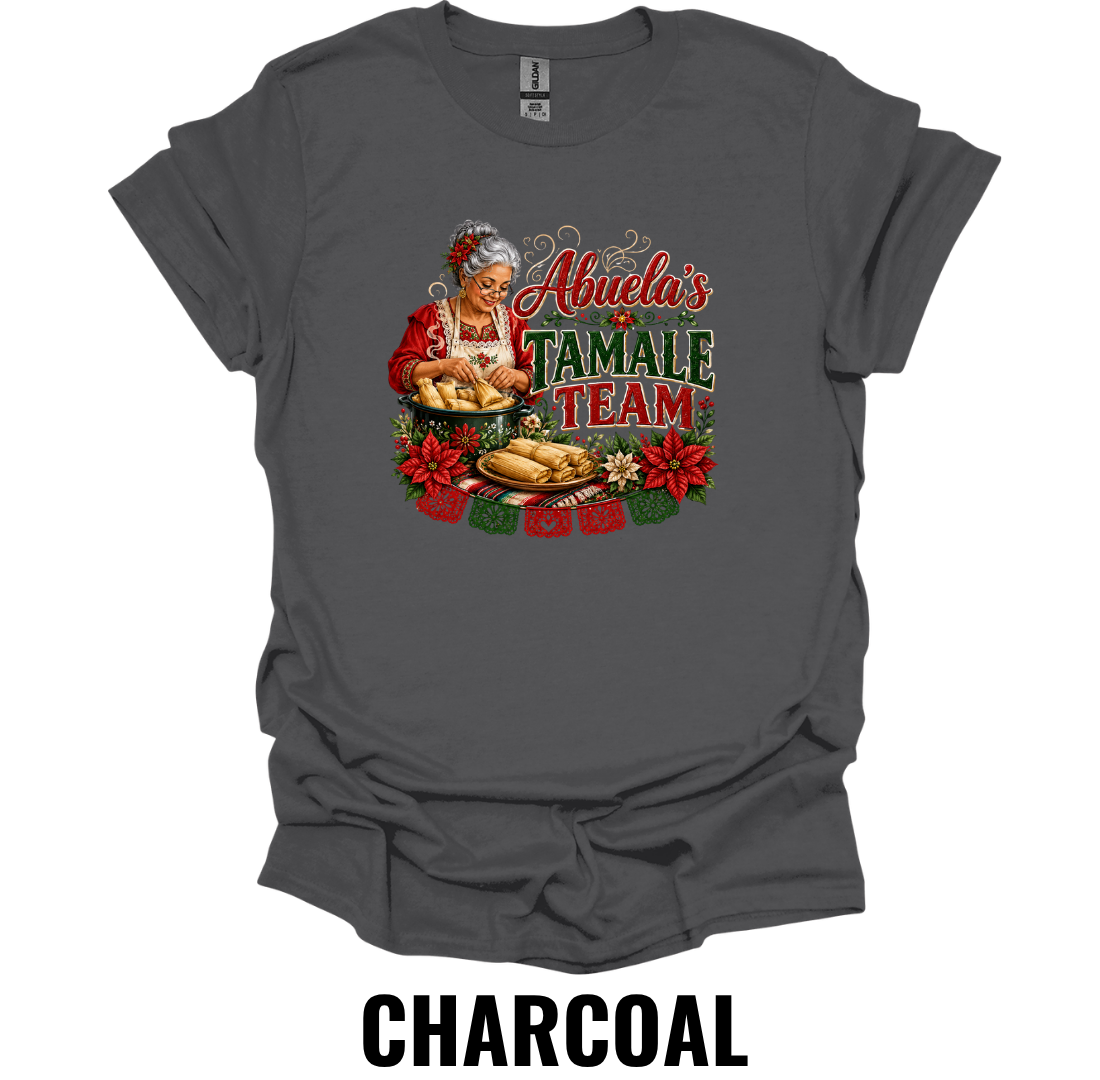 Abuela's Tamale Team T-Shirt – Funny Christmas Family Tee