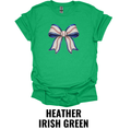 Baseball Bow Shirt – Softball & Baseball Ribbon Graphic Tee