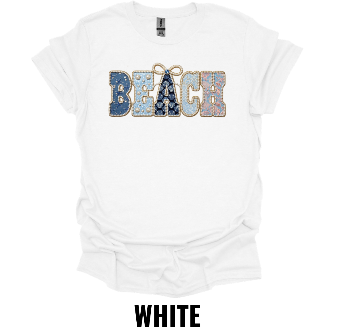 Beach T-Shirt – Coastal Bow Graphic Tee