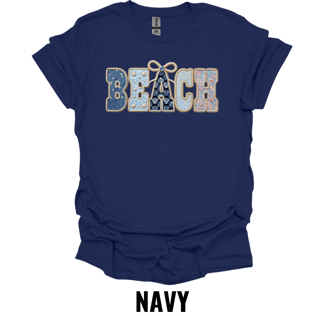Beach T-Shirt – Coastal Bow Graphic Tee