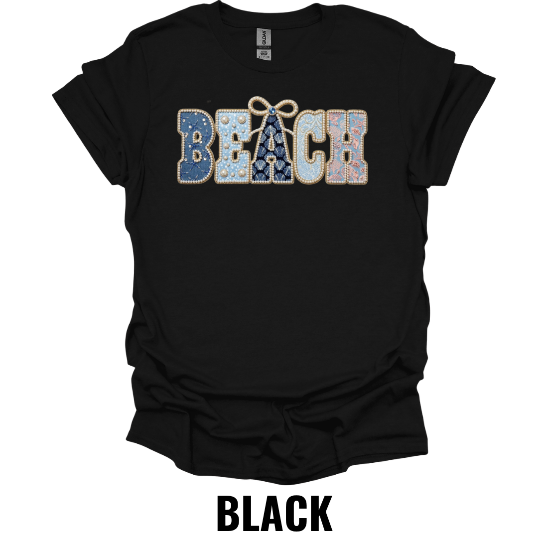 Beach T-Shirt – Coastal Bow Graphic Tee