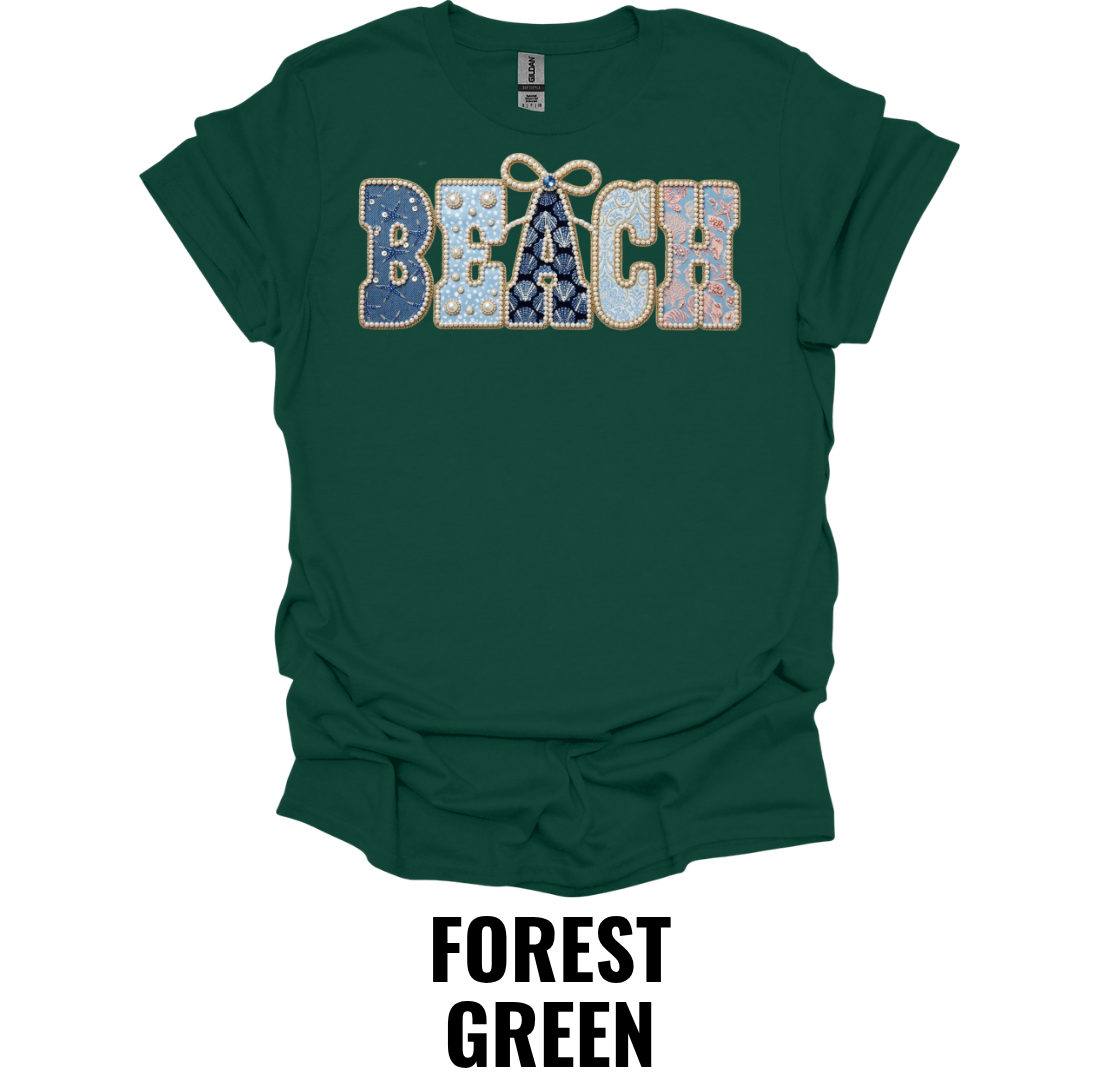 Beach T-Shirt – Coastal Bow Graphic Tee