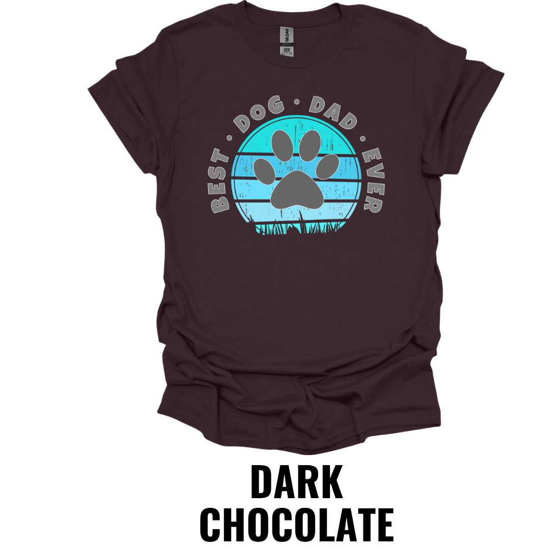 Best Dog Dad Ever T-Shirt – Dog Dad Graphic Tee