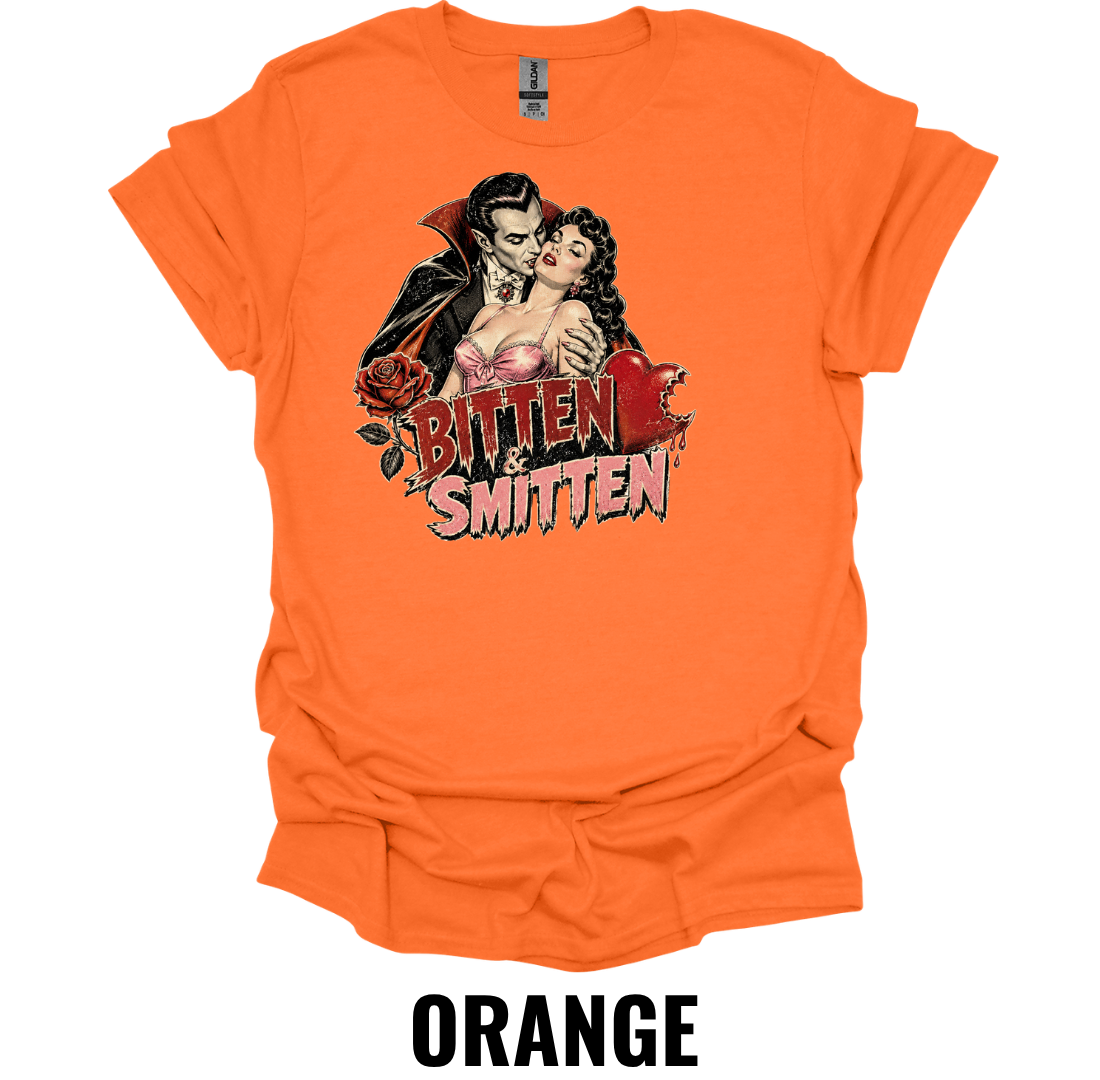 Bitten Smitten T-Shirt – Vintage Vampire Romance Tee