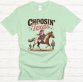 Choosin' Texas Cowgirl Shirt – Western Texas Horse Riding Tee