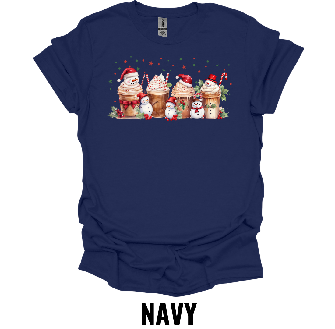 Christmas Hot Cocoa Friends Shirt – Festive Holiday Cocoa Mug Graphic Tee