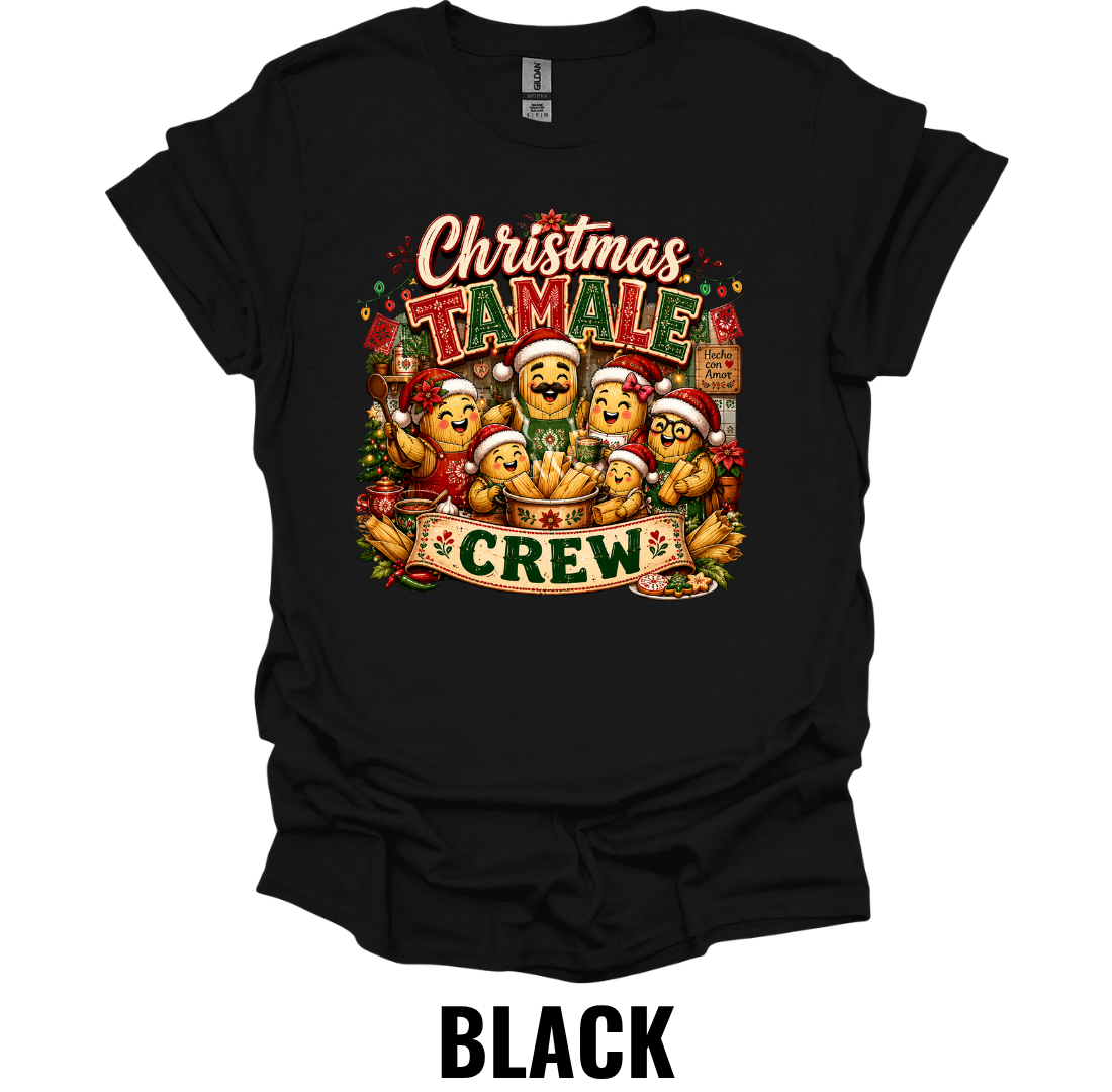 Christmas Tamale Crew T-Shirt – Funny Family Holiday Tee