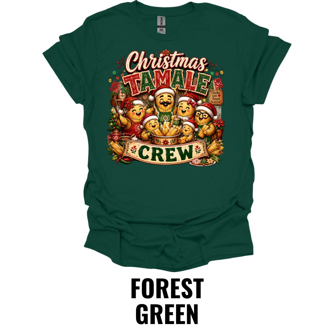 Christmas Tamale Crew T-Shirt – Funny Family Holiday Tee