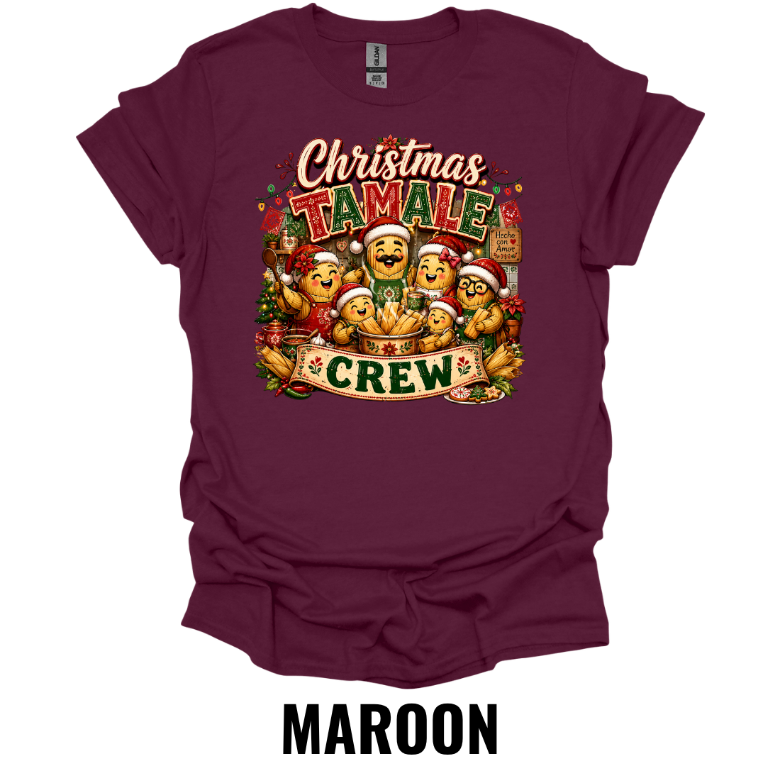 Christmas Tamale Crew T-Shirt – Funny Family Holiday Tee