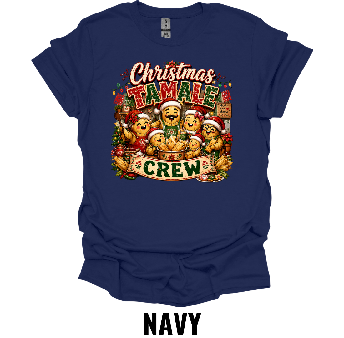 Christmas Tamale Crew T-Shirt – Funny Family Holiday Tee