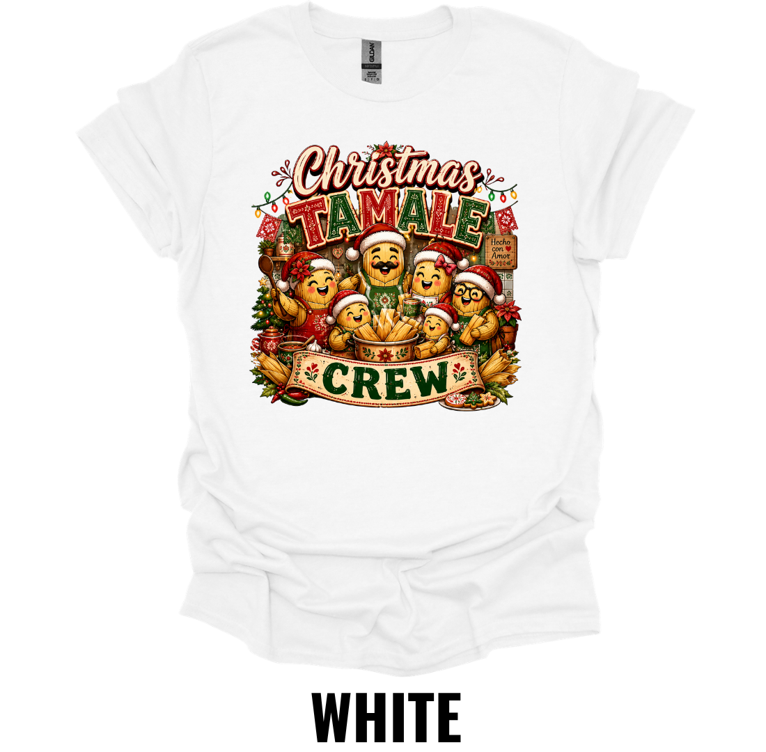 Christmas Tamale Crew T-Shirt – Funny Family Holiday Tee