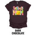 Softball Mom Colorful Graphic T-Shirt – Bright Game Day Softball Mom Tee