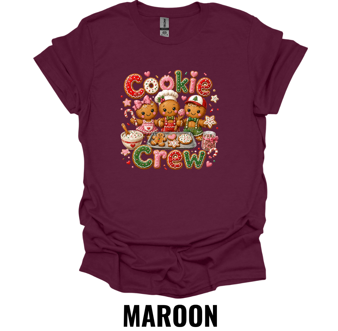 Cookie Crew T-Shirt – Cute Christmas Baking Tee