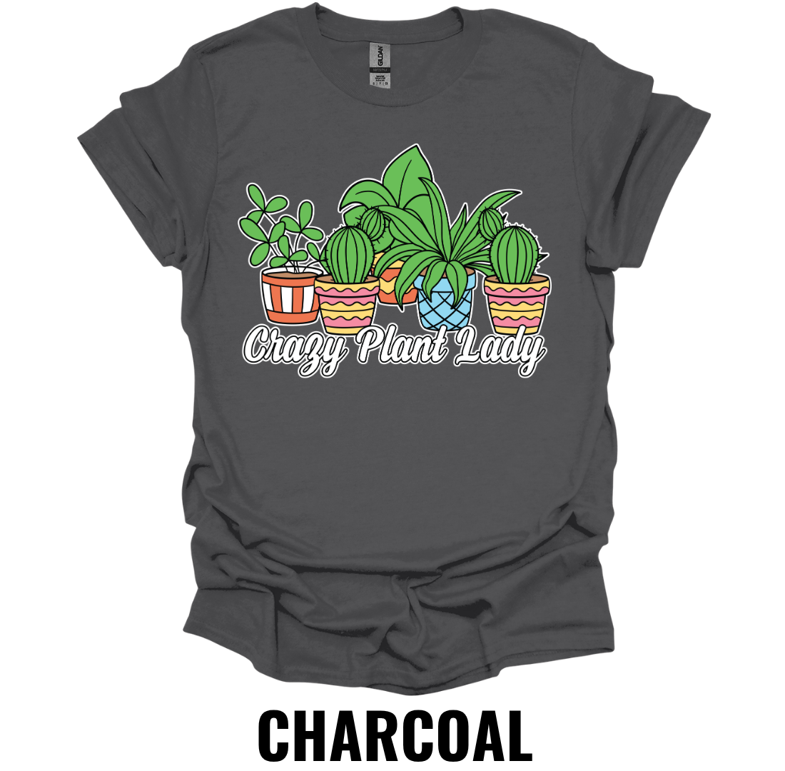 Crazy Plant Lady Houseplant Lover T-Shirt