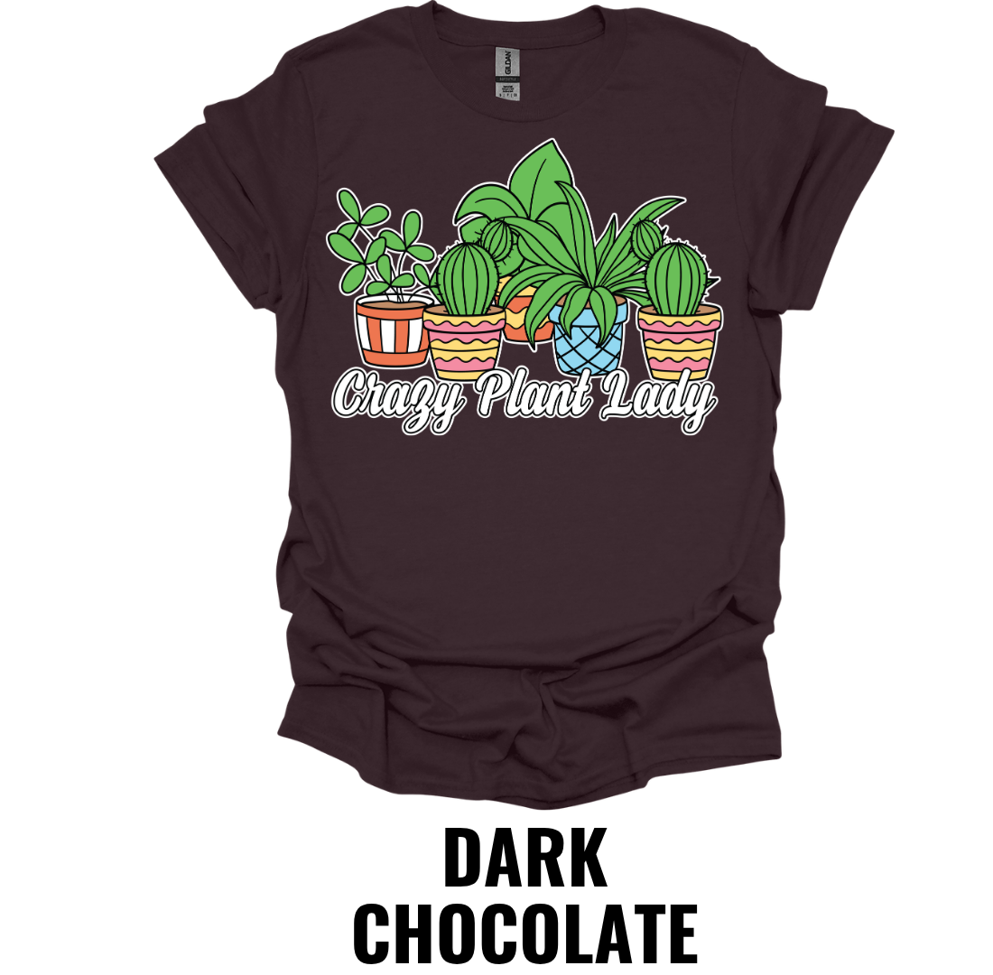 Crazy Plant Lady Houseplant Lover T-Shirt