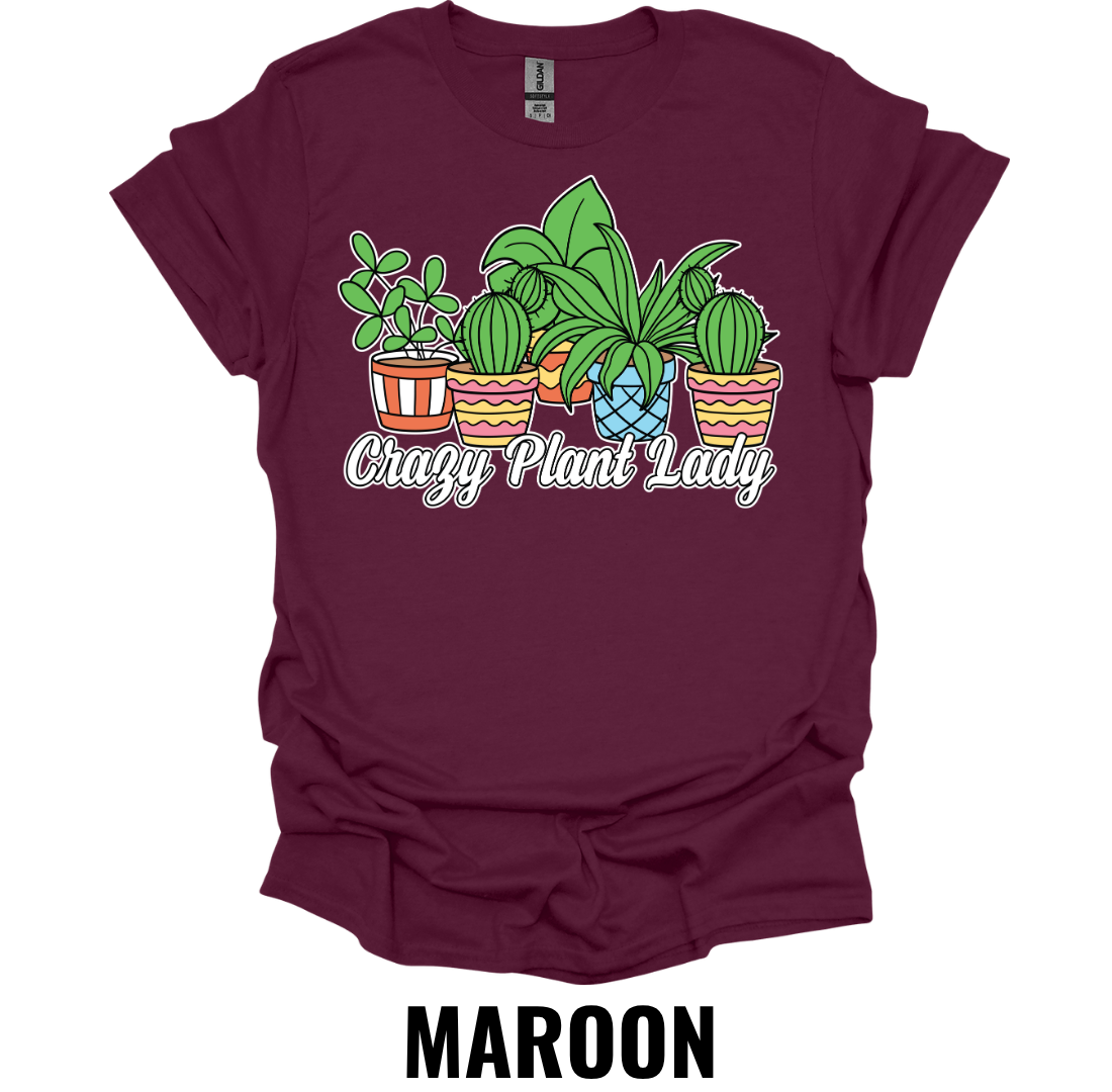 Crazy Plant Lady Houseplant Lover T-Shirt