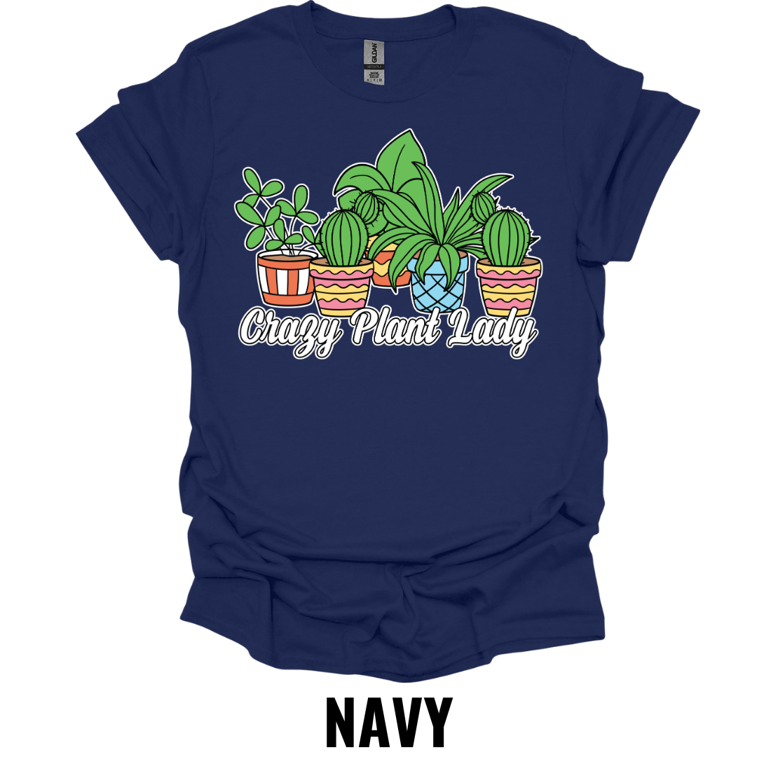 Crazy Plant Lady Houseplant Lover T-Shirt