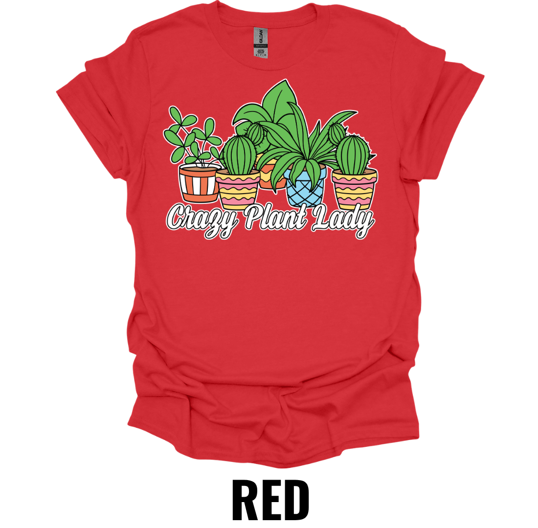 Crazy Plant Lady Houseplant Lover T-Shirt
