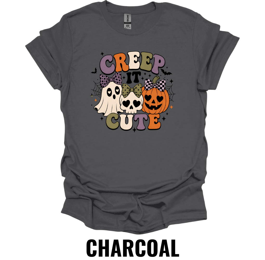 Creep It Cute T-Shirt – Cute Halloween Ghost Tee