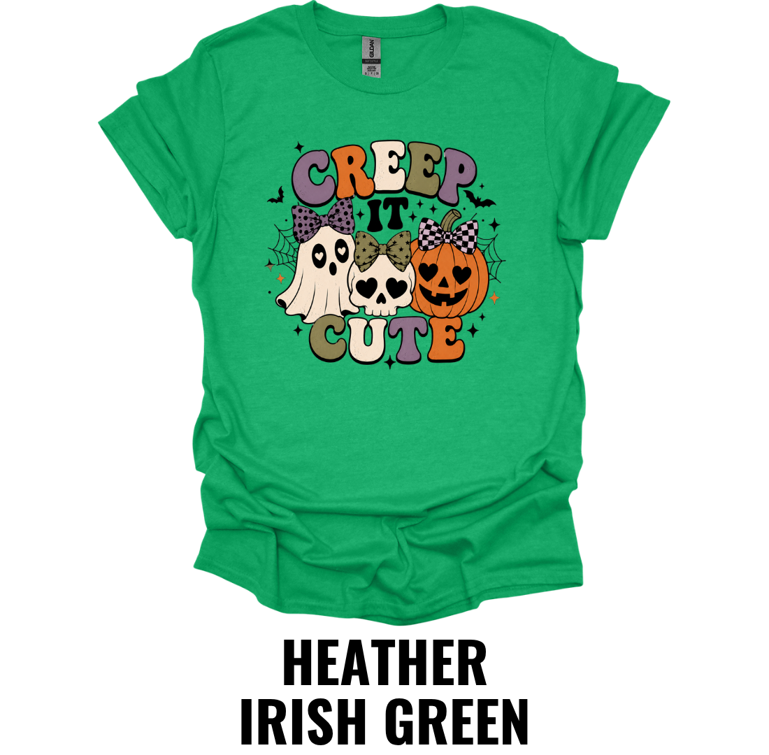 Creep It Cute T-Shirt – Cute Halloween Ghost Tee