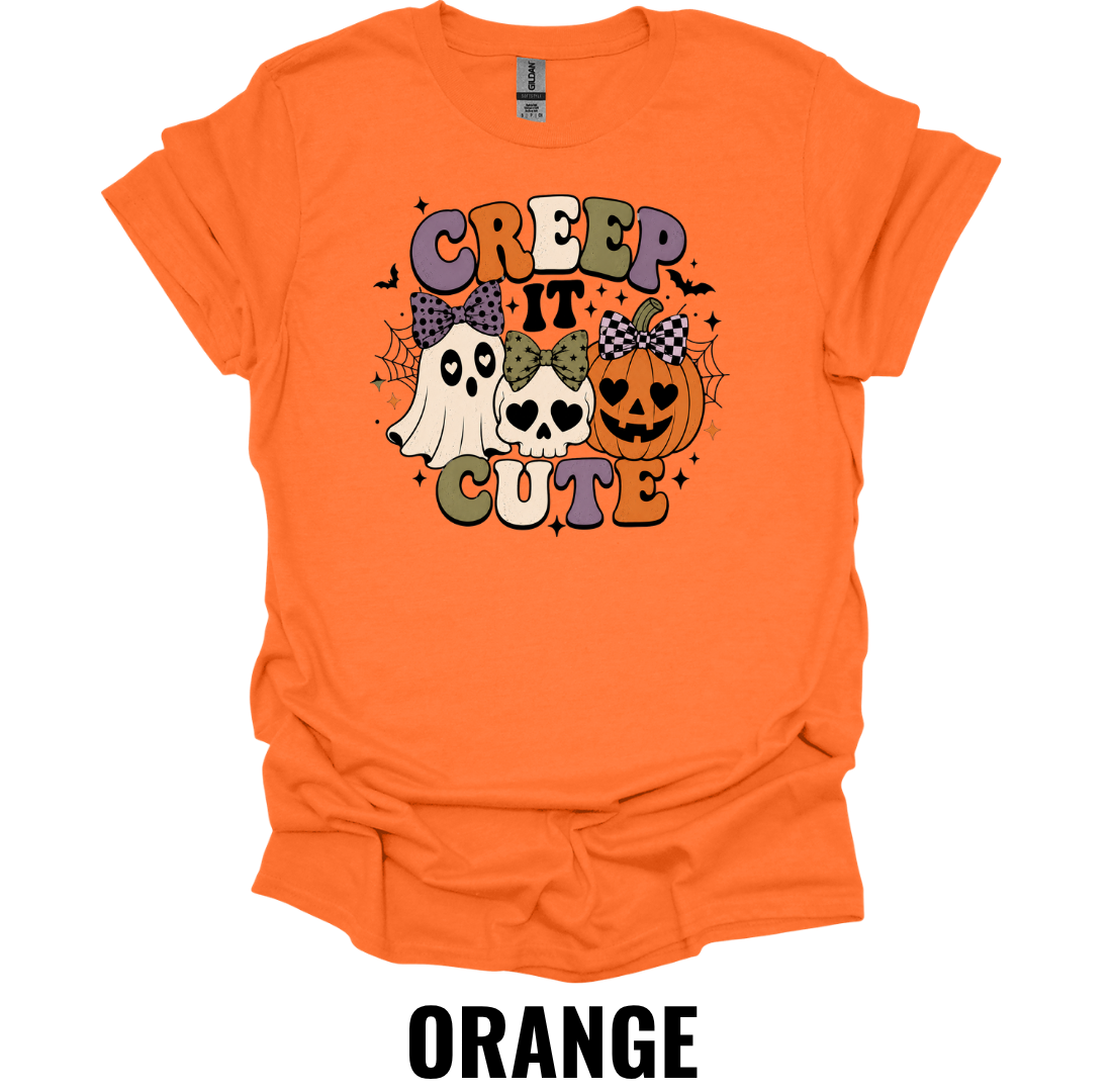 Creep It Cute T-Shirt – Cute Halloween Ghost Tee
