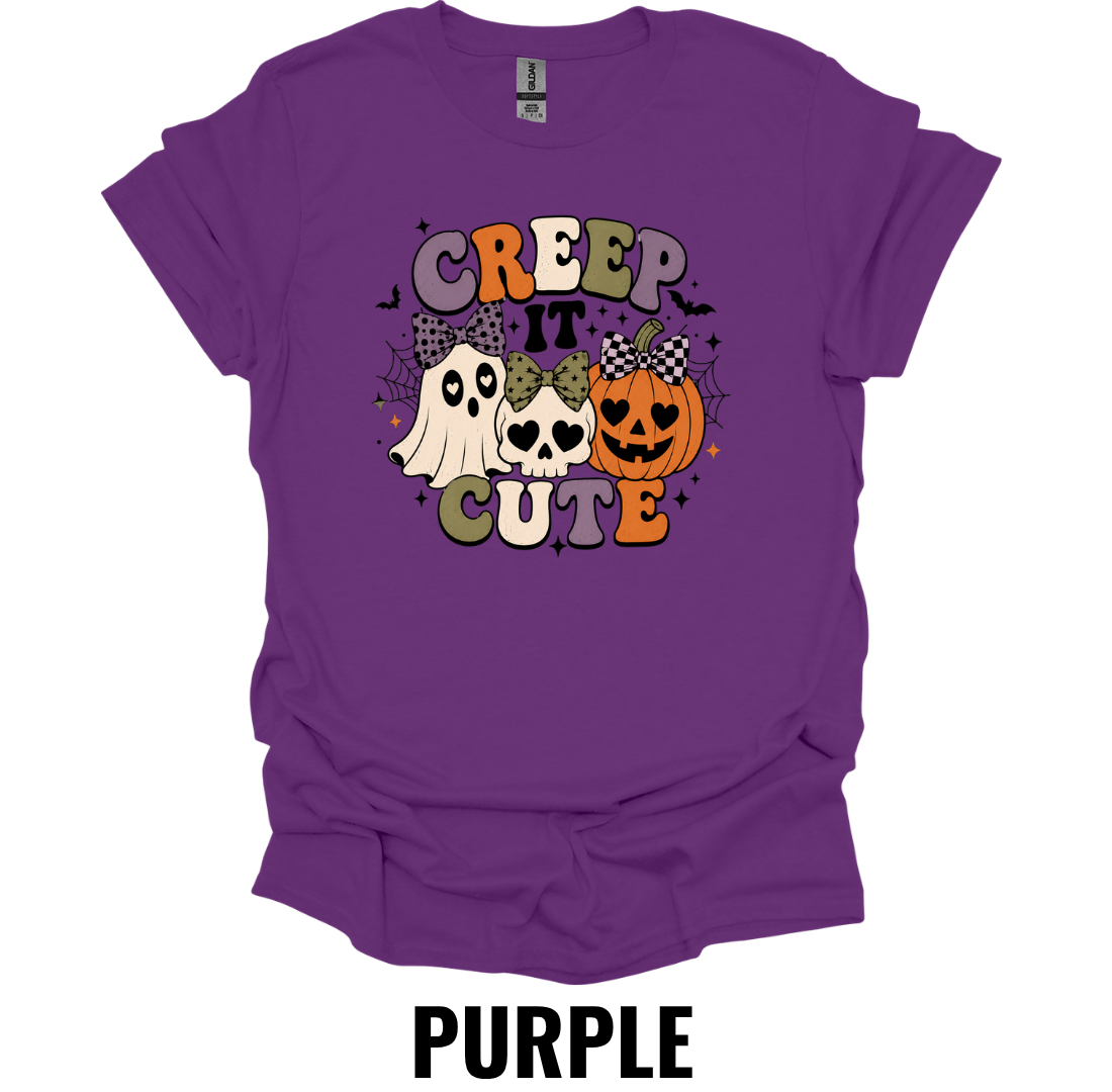 Creep It Cute T-Shirt – Cute Halloween Ghost Tee