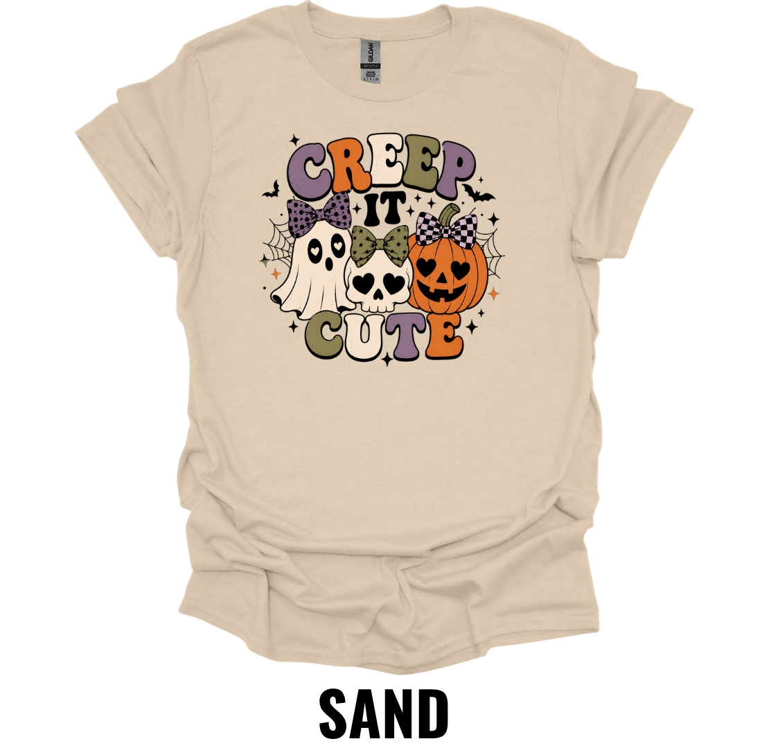 Creep It Cute T-Shirt – Cute Halloween Ghost Tee