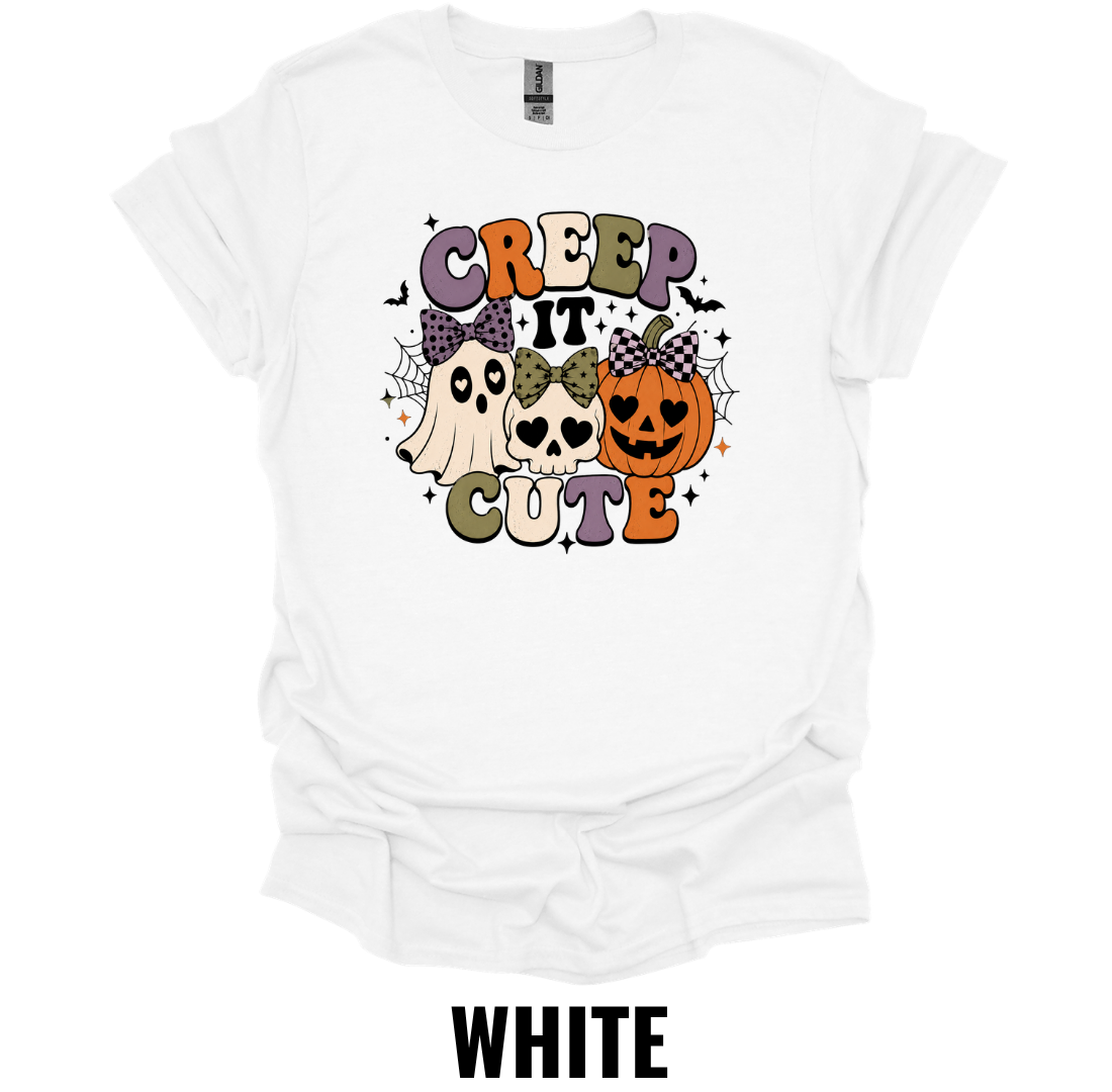 Creep It Cute T-Shirt – Cute Halloween Ghost Tee