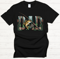 Dad Fishing Graphic Shirt on Gildan Softstyle Tee