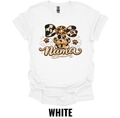 Dog Mama Shirt – Leopard Paw Print Dog Mom Graphic Tee