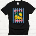 Dolce Limone Italian Lemon Shirt on Gildan Softstyle Tee