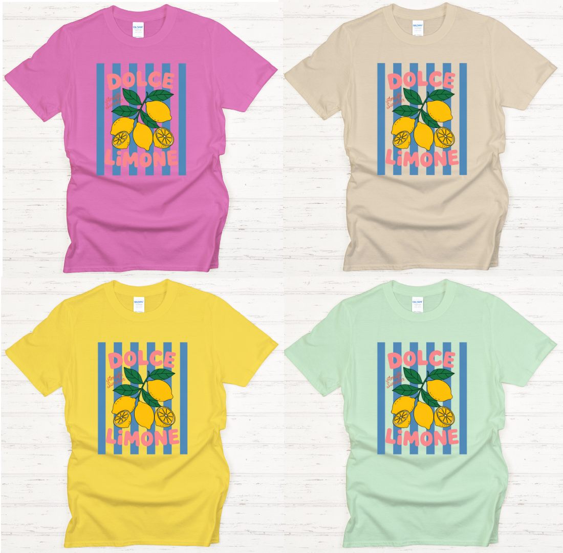 Dolce Limone Lemon Lover Shirt on Gildan Softstyle Tee