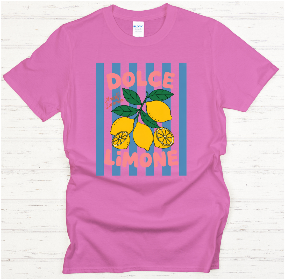 Dolce Limone Lemon Lover Shirt on Gildan Softstyle Tee