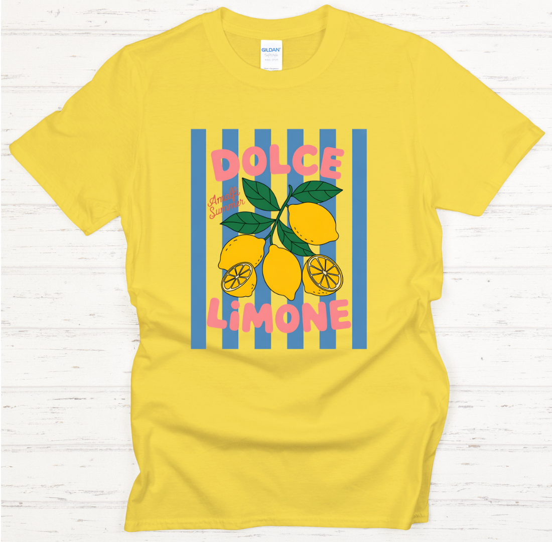 Dolce Limone Lemon Lover Shirt on Gildan Softstyle Tee