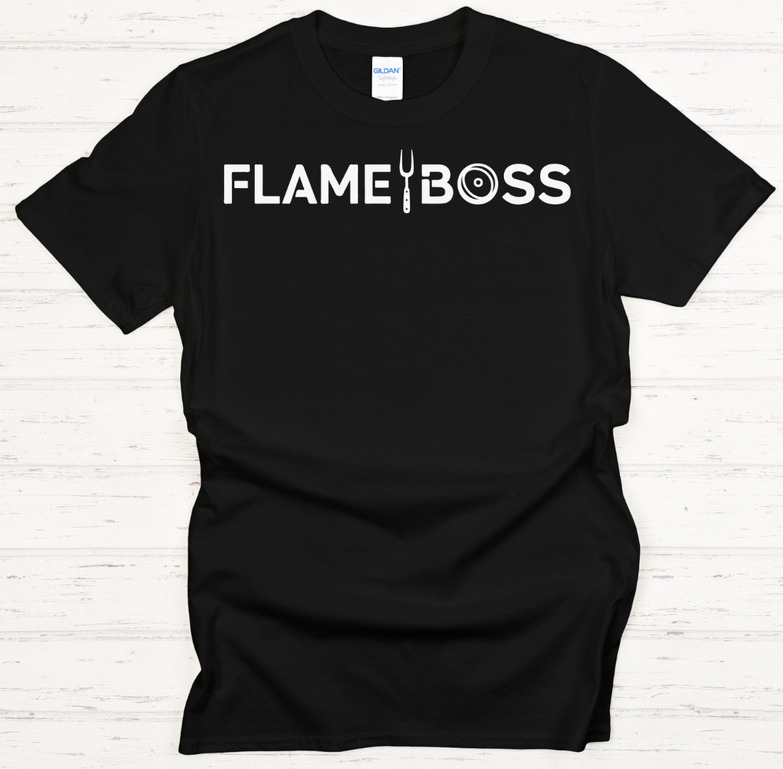 Flame Boss BBQ Shirt – Funny Grill Master Barbecue Tee