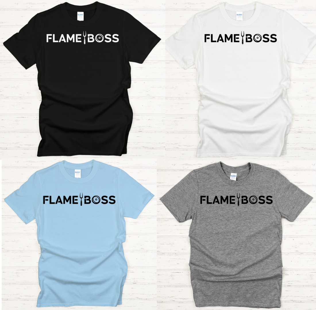 Flame Boss BBQ Shirt – Funny Grill Master Barbecue Tee
