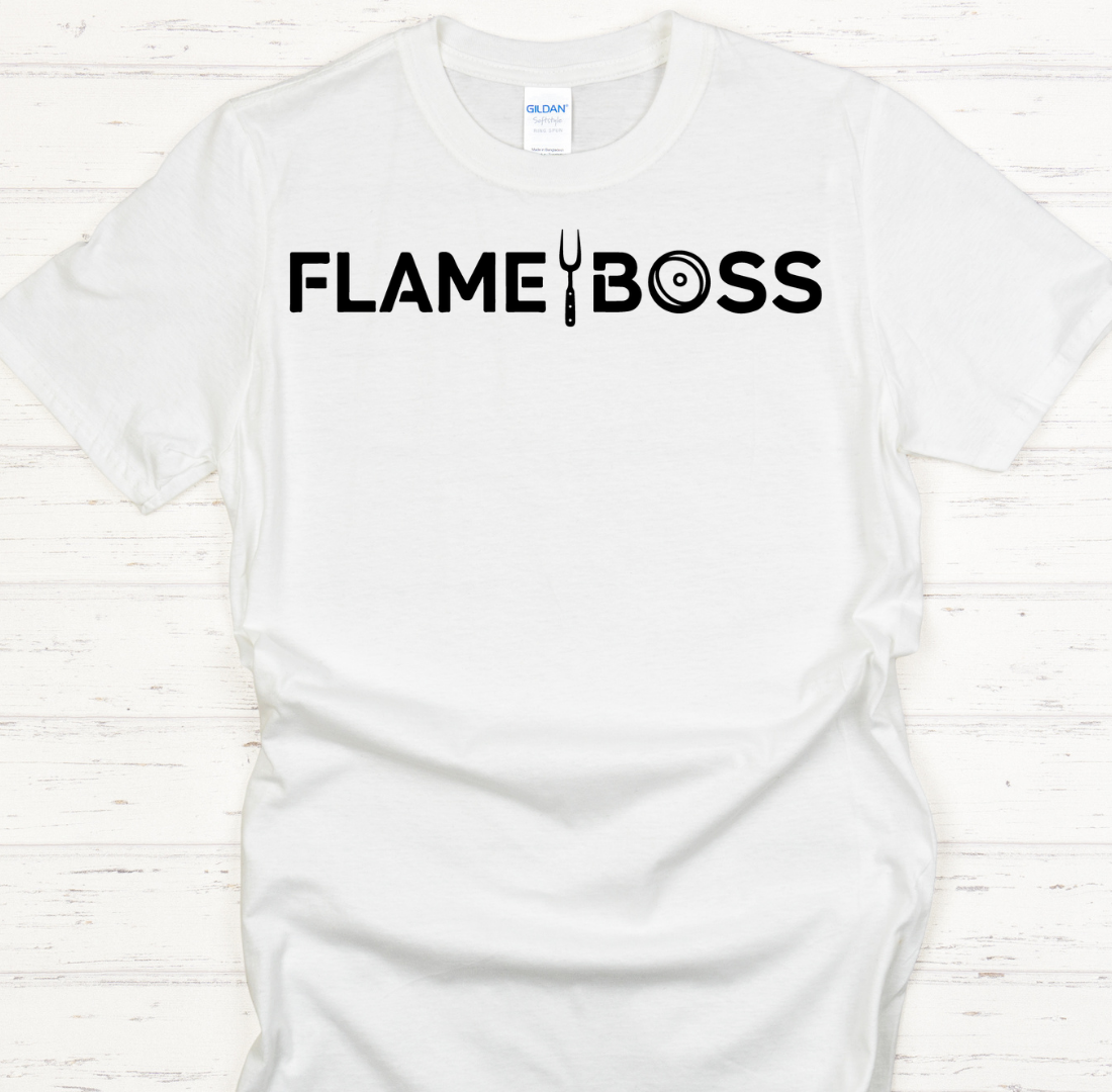 Flame Boss BBQ Shirt – Funny Grill Master Barbecue Tee