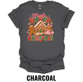 Fresh Baked Christmas T-Shirt – Funny Christmas Baking Shirt with Gingerbread House