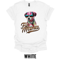 Fur Mama T-Shirt – Colorful Dog Mom Graphic Tee
