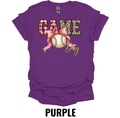 Game Day Baseball Bow Shirt – Baseball Mom Graphic Tee