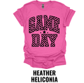 Game Day Shirt – Checkered Sports Fan Graphic T-Shirt