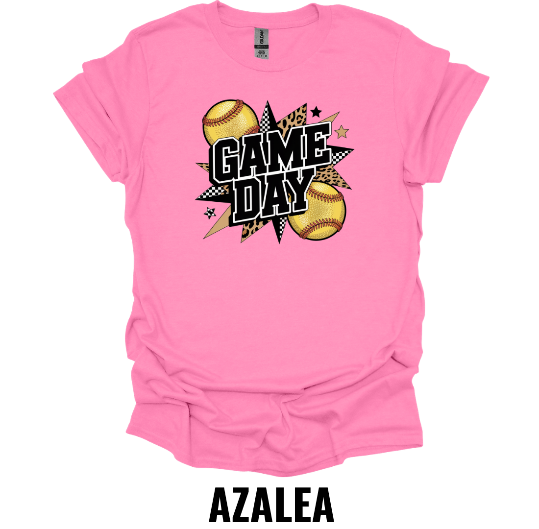 Game Day T-Shirt – Softball Fan Graphic Tee