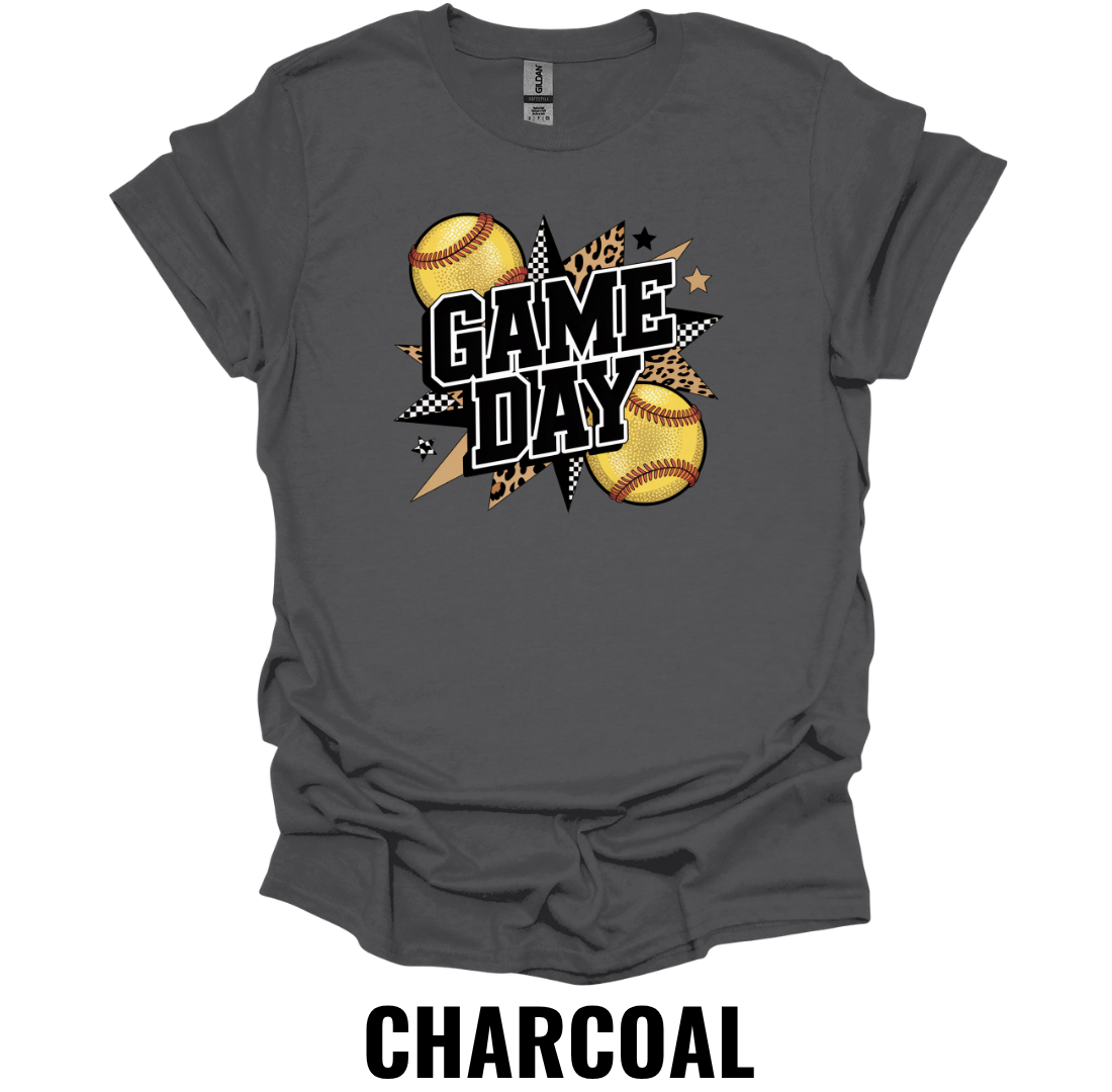 Game Day T-Shirt – Softball Fan Graphic Tee