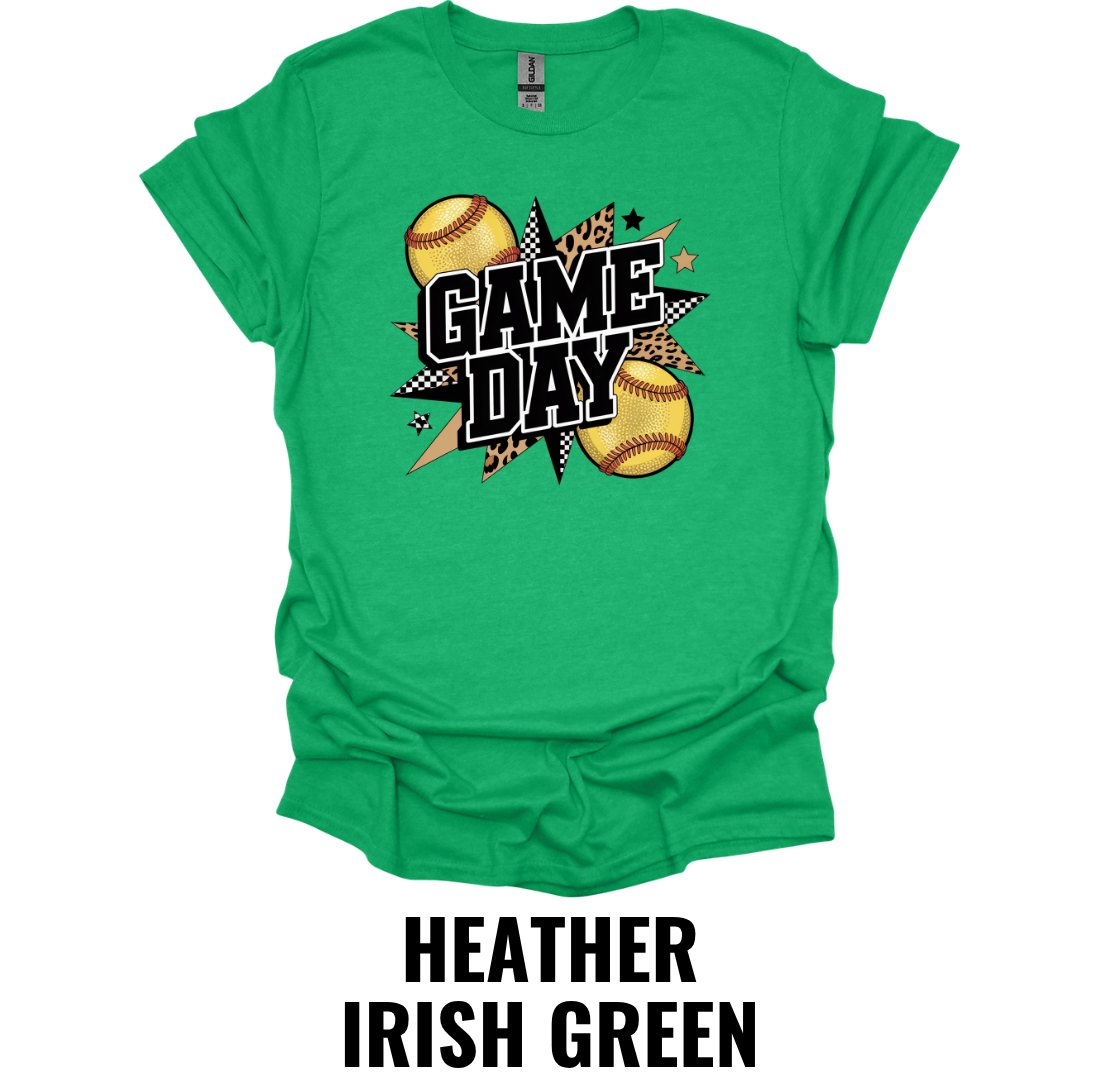Game Day T-Shirt – Softball Fan Graphic Tee