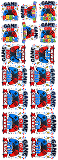Game On Youth DTF Gang Sheet | Gamer Back to School Pre-K Through 5th Grade Kids Transfers